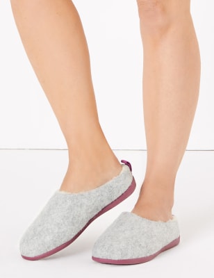 marks and spencer ladies slippers