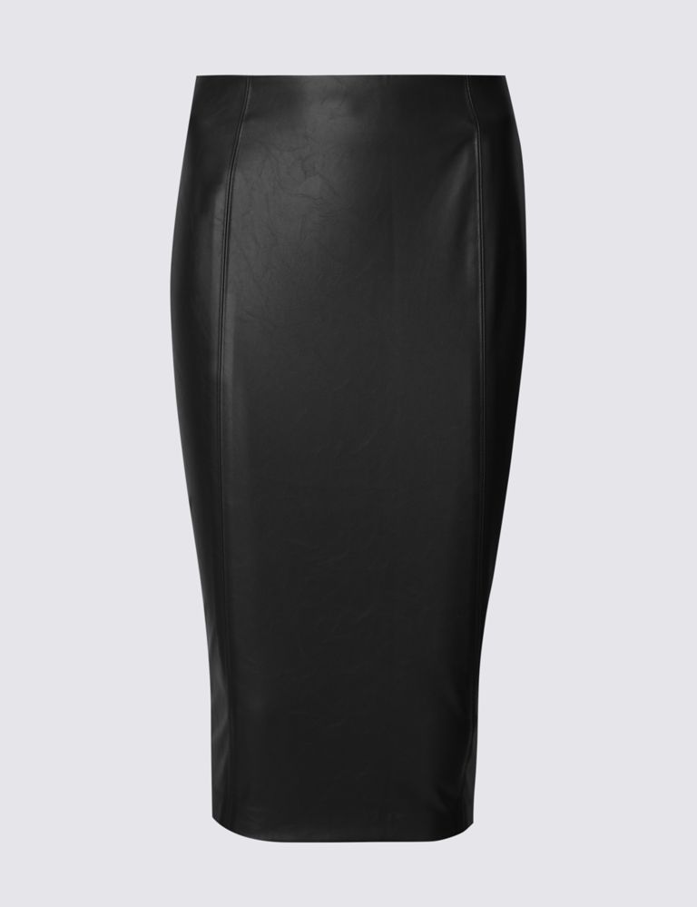 Back Zipped Pencil Skirt | M&S Collection | M&S