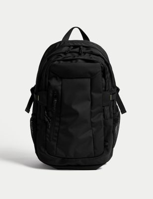 Novel Smart LED Backpack Cool Black Customizable Laptop Backpack Innovative Birthday Gift School Bag (Black) - 3