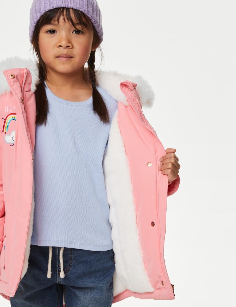 Badge Parka (2-8 Yrs) | M&S Collection | M&S