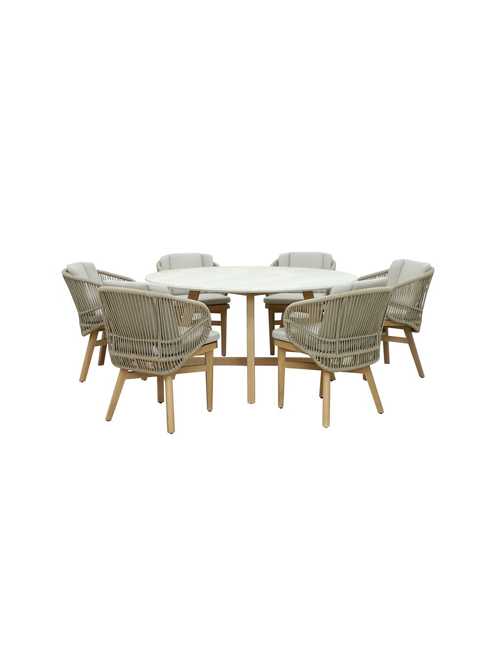 Bali Garden Dining Table & Chairs 1 of 4