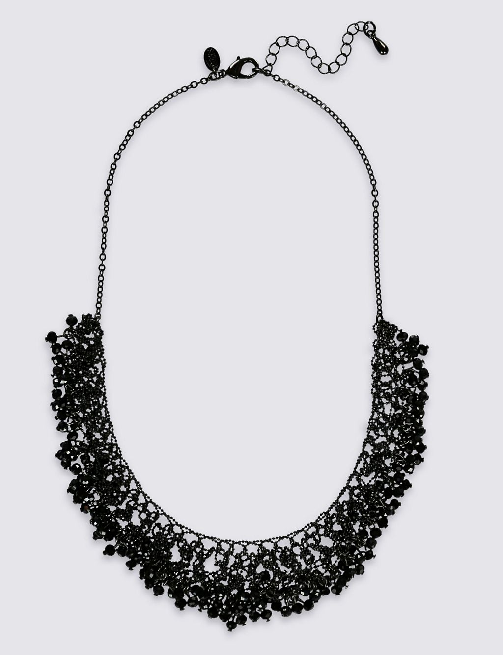 Ball Chain Droplets Necklace 1 of 2
