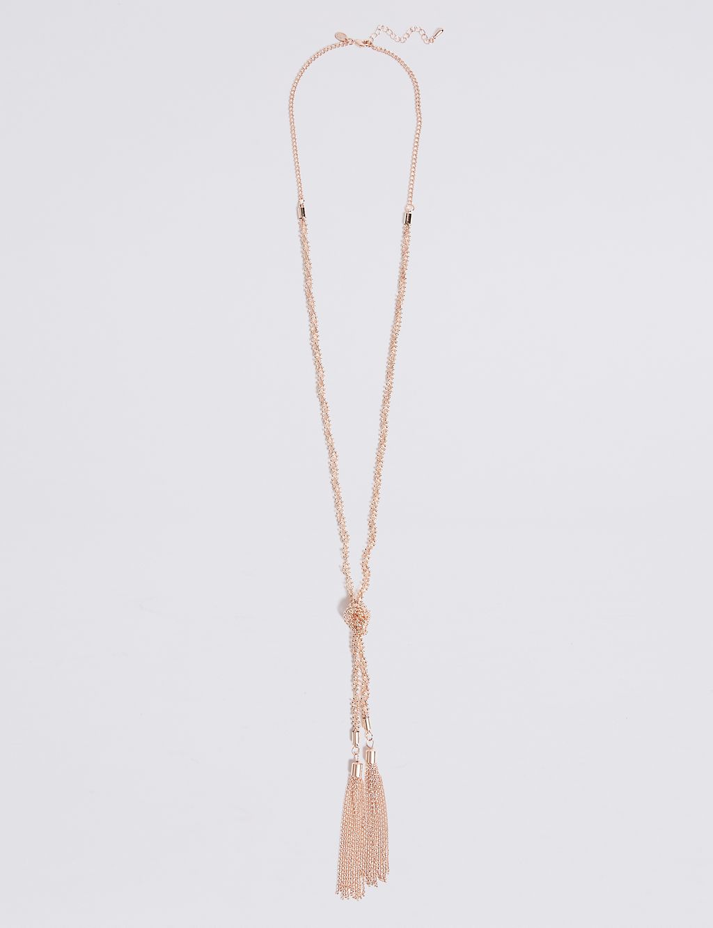 Ball Chain Tassel Necklace 2 of 2
