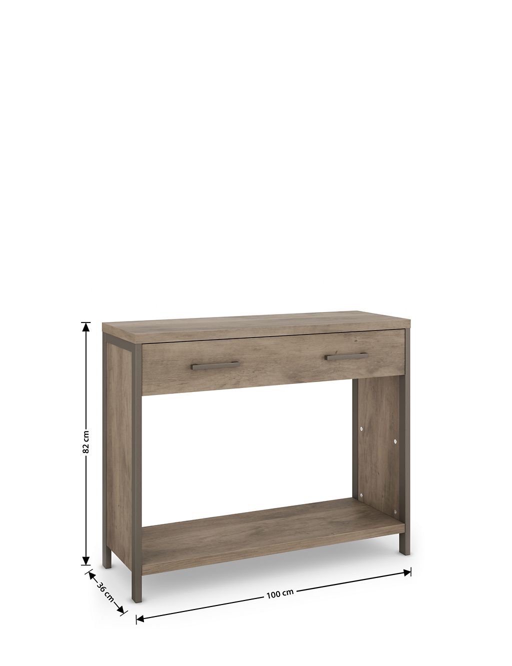 Baltimore Grey Console Table 6 of 6