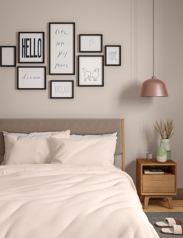 Bamboo Cotton Blend Sateen Duvet Cover 1 of 4