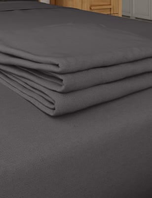 Bamboo Cotton Blend Sateen Flat Sheet Image 2 of 4