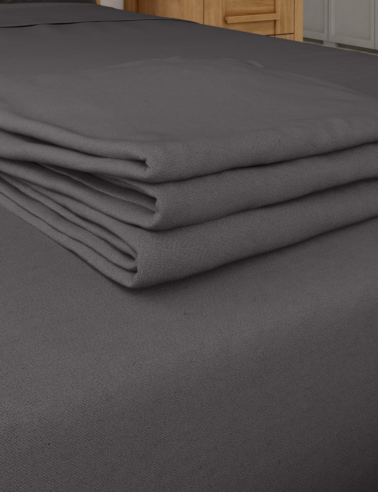 Bamboo Cotton Blend Sateen Flat Sheet M&S Collection M&S