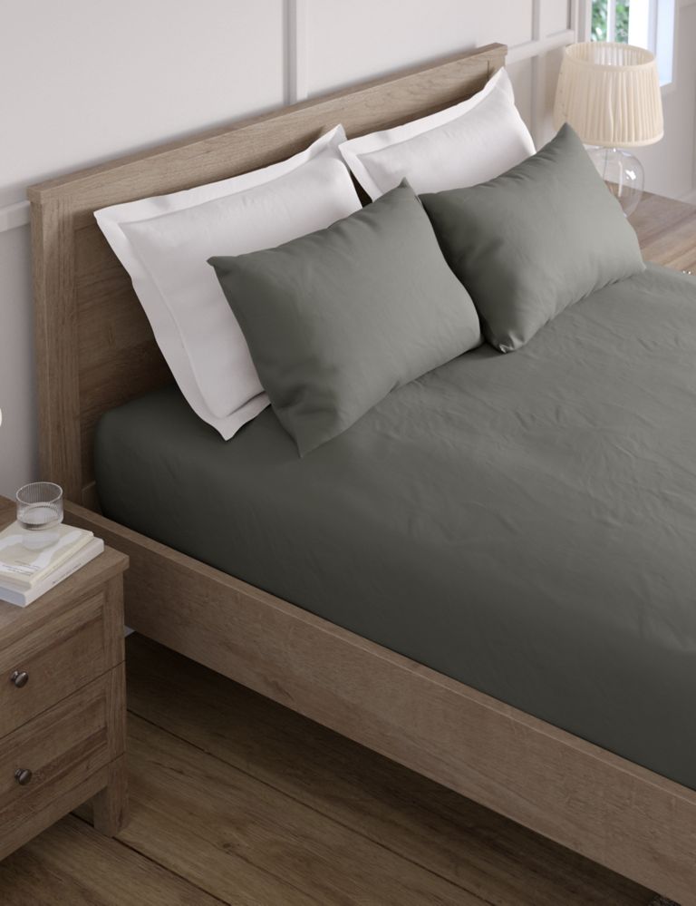 Bamboo Extra Deep Fitted Sheet 3 of 4