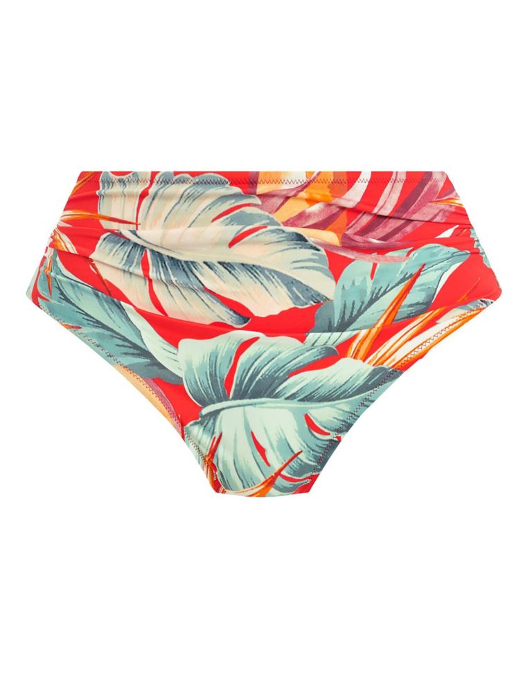 Bamboo Grove High Waisted Bikini Bottoms | Fantasie | M&S