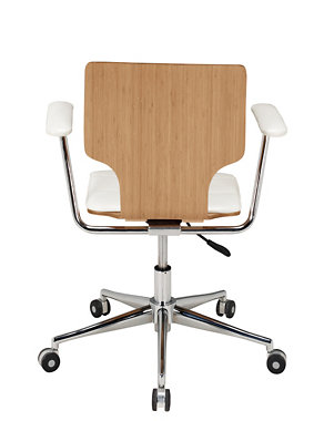 Bamboo Office Chair Image 2 of 6
