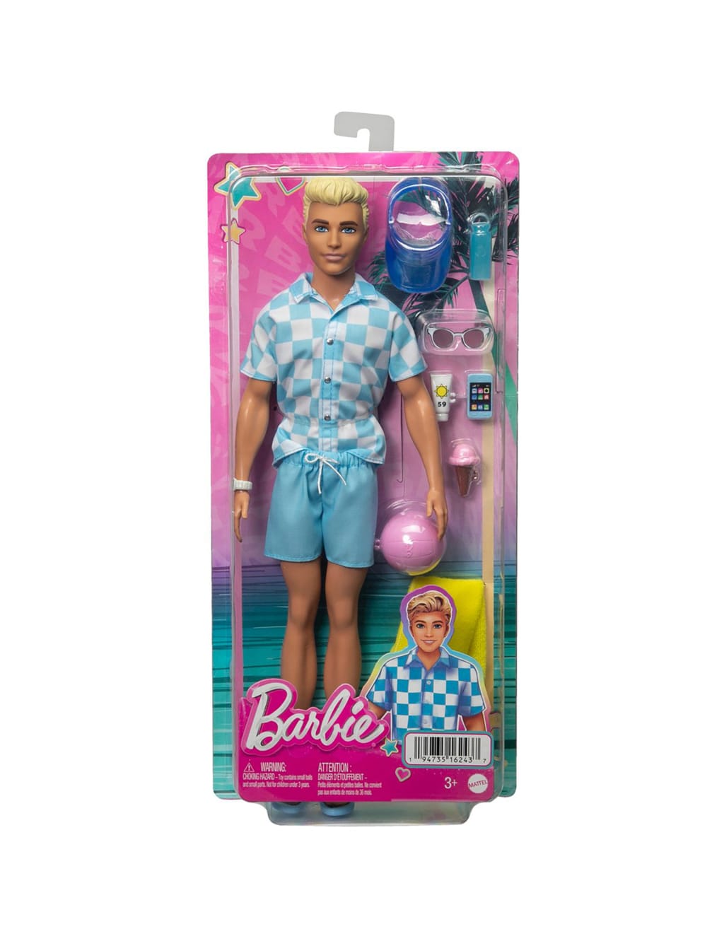 BARBIE Ken Doll & Laundry Playset - Ken Doll & Laundry Playset