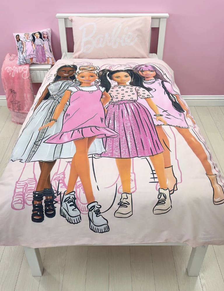 Barbie single bedding set shop