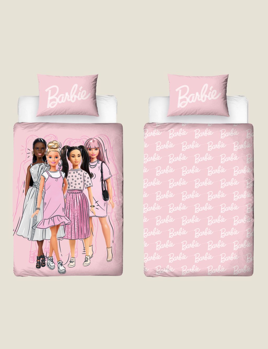 Barbie™ Figures Single Bedding Set 5 of 8