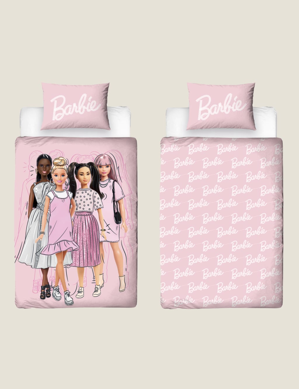 Barbie bedding single store