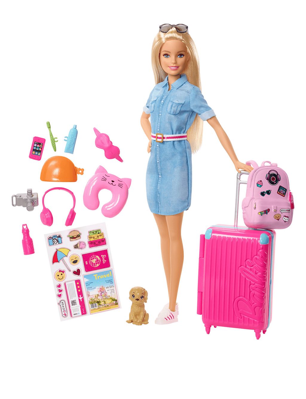 Barbie Doll Travel Playset (3-10 Yrs) 3 of 3