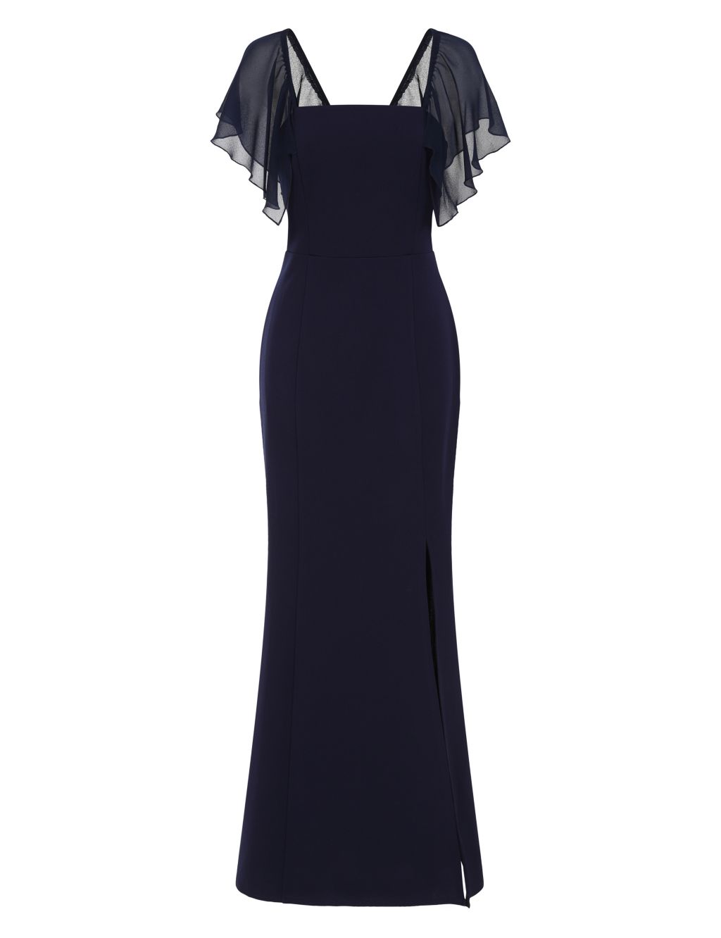 Bardot Frill Sleeve Maxi Dress | Little Mistress | M&S