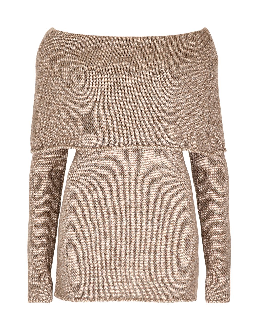 Bardot Jumper with Wool 1 of 4