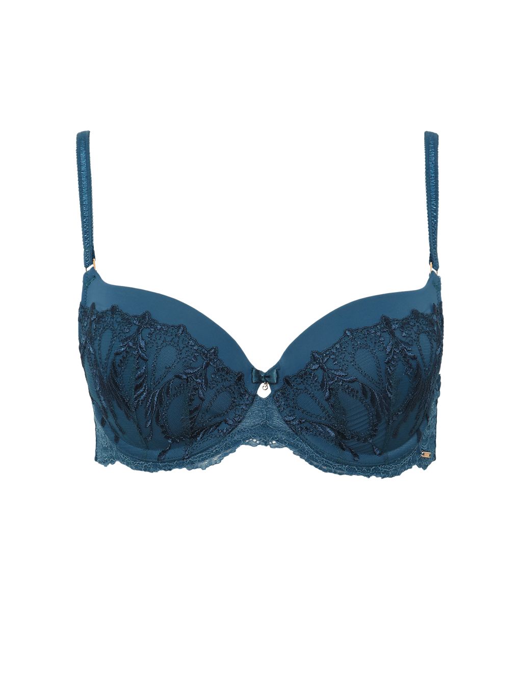 Baroque Embroidered Padded Balcony A-DD Bra 1 of 4