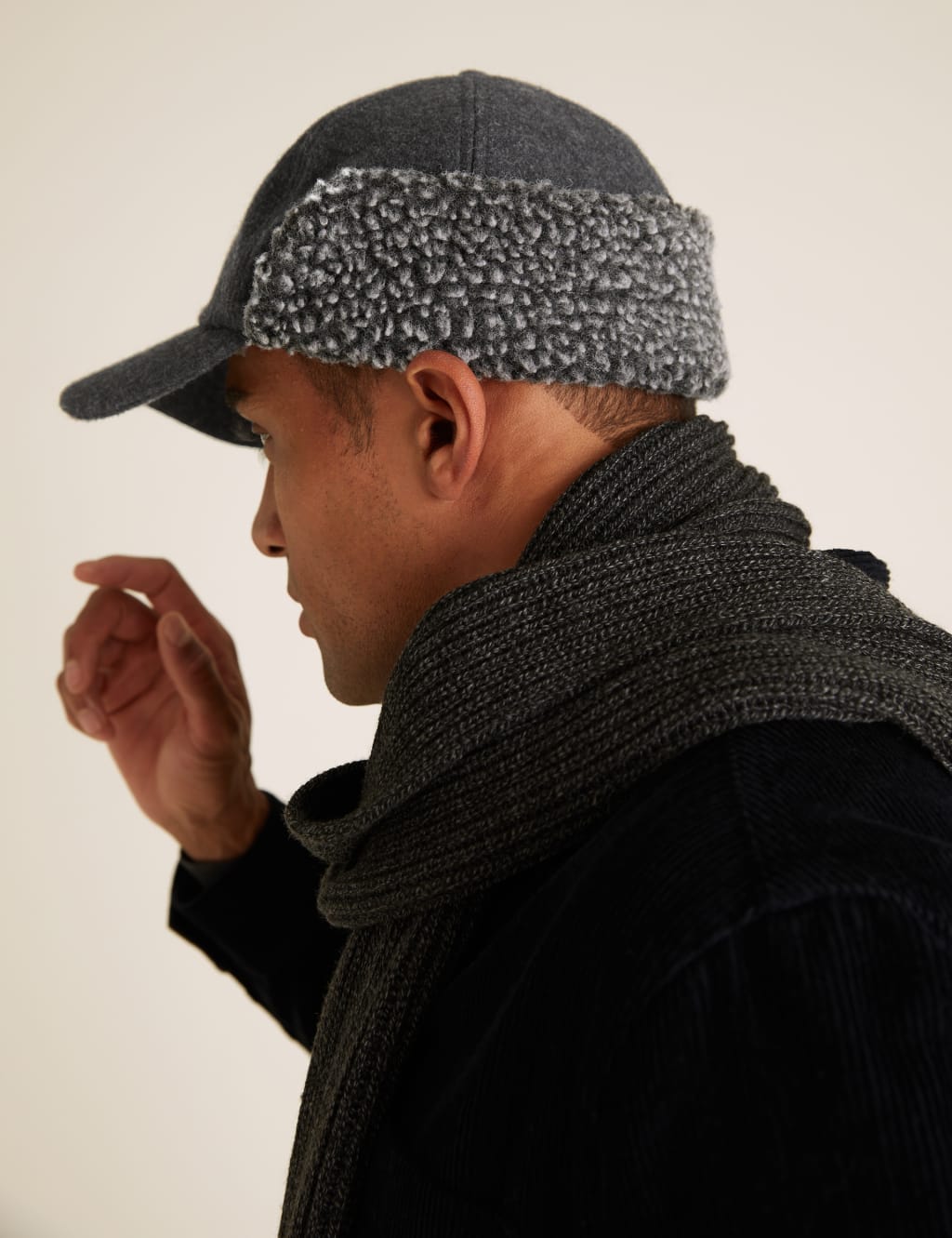 M&s mens trapper hat store