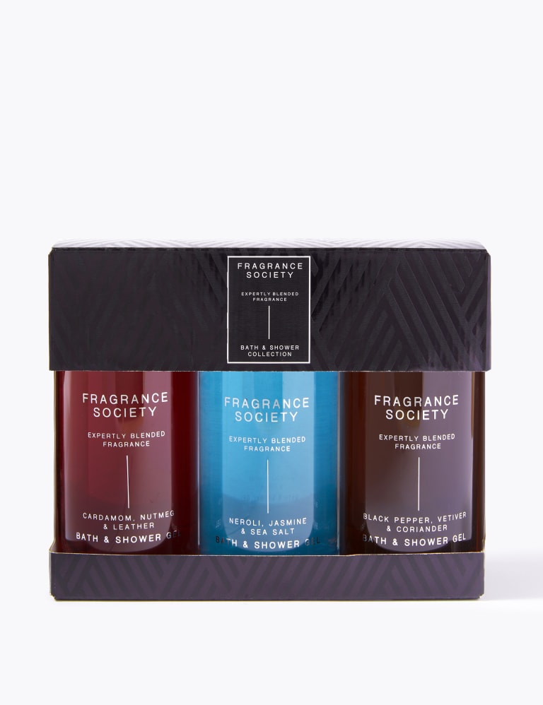 Bath & Shower Gel Gift Set Fragrance Society M&S