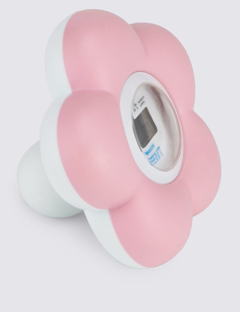 Philips avent bath and room thermometer pink top