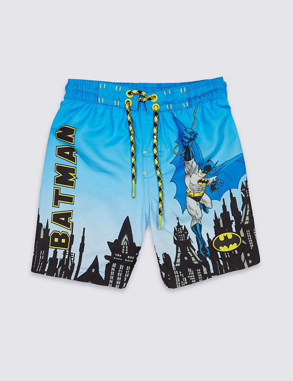 Batman™ Printed Swim Shorts (9 Months - 8 Years) Image 1 of 2
