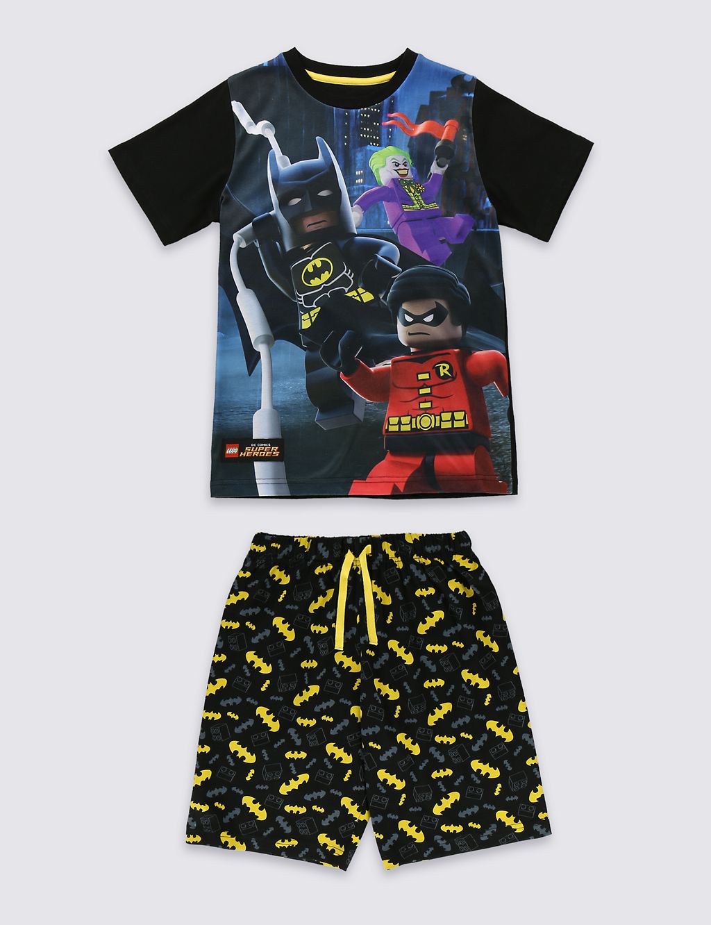 Batman™ Short Pyjamas (3-14 Years) 1 of 4
