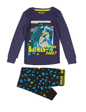 Batman™ Stay Soft Pyjamas (1-10 Years) Image 2 of 4