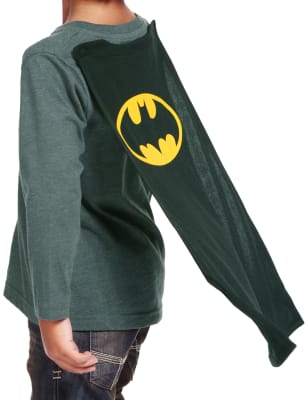 Mens batman t shirt cheap with cape