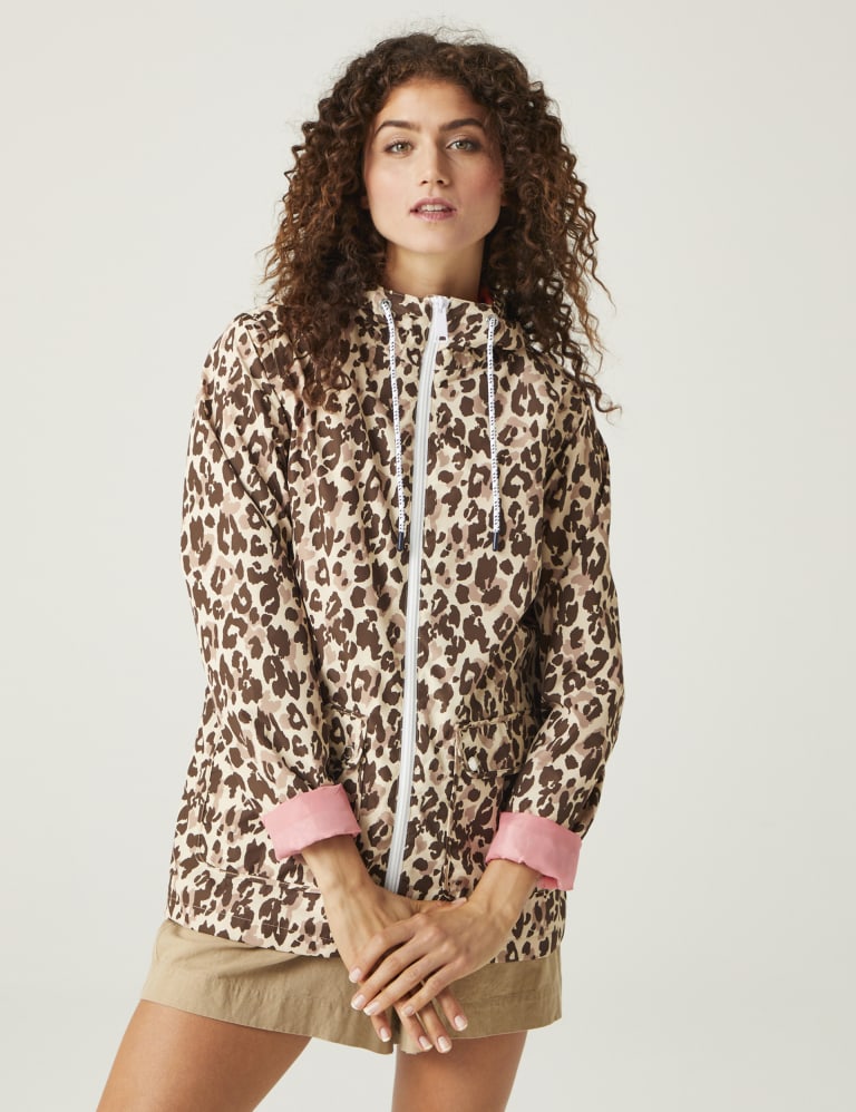 Bayletta Animal Print Rain Jacket Regatta M S