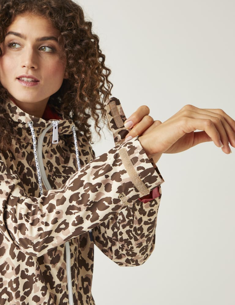 Replay leopard print jacket shop