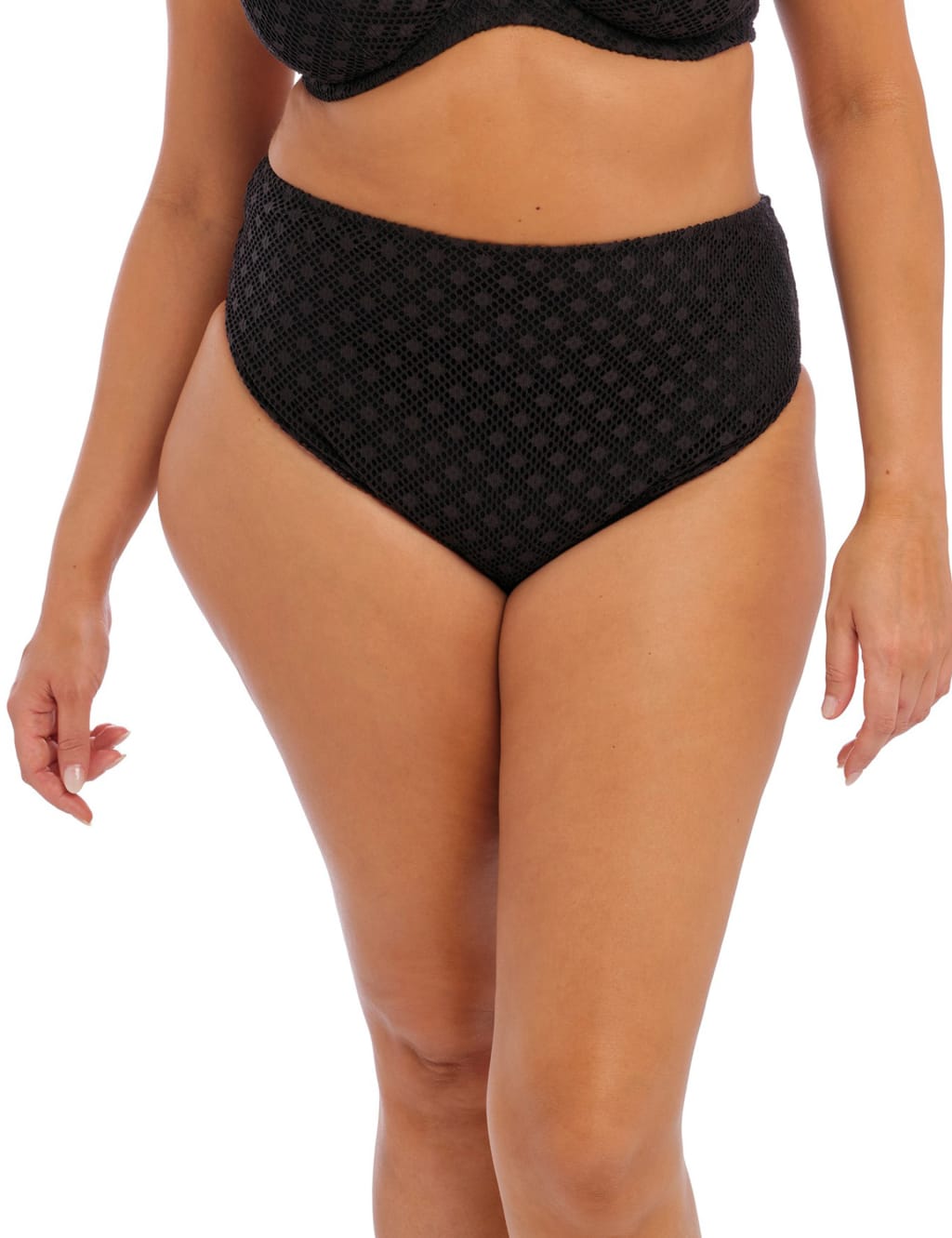 Bazaruto Textured High Leg Bikini Bottoms Elomi M&S