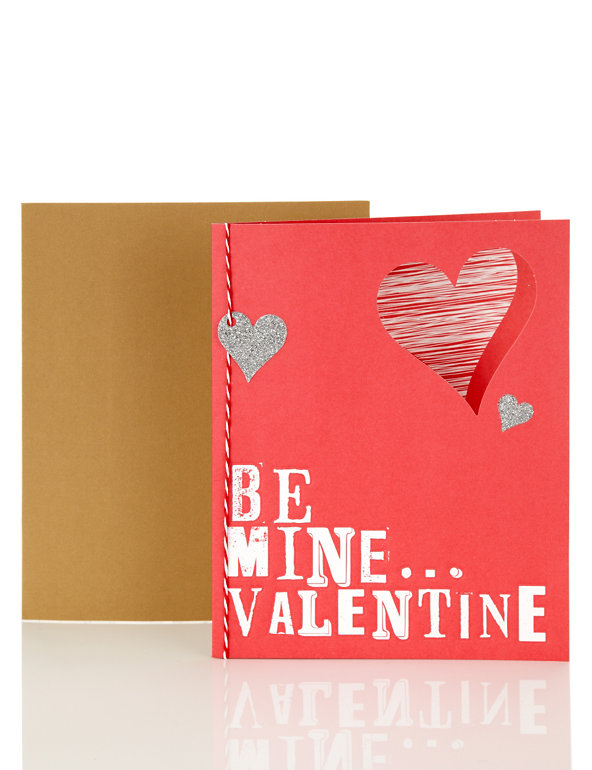 Be Mine Valentine's Day Card Image 1 of 2