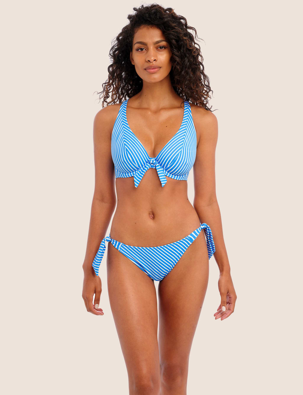 Beach Hut Wired High Apex Bikini Top 2 of 5