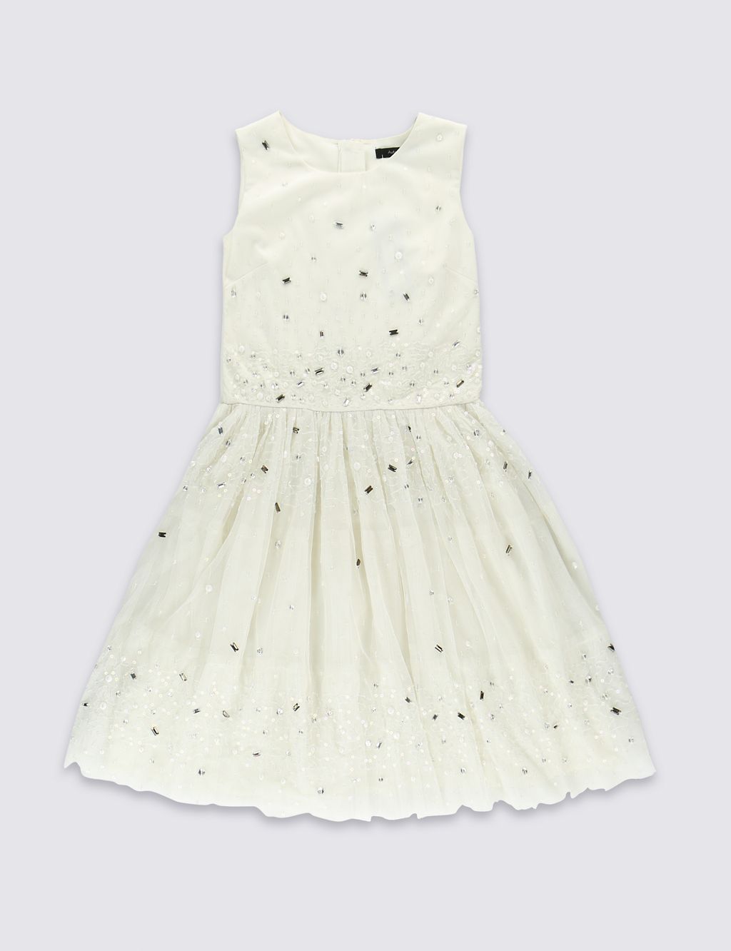 Bead & Sequin Embellished Dress (7-14 Years) 1 of 3