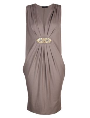 Bead Embellished Panelled Dress Image 2 of 3
