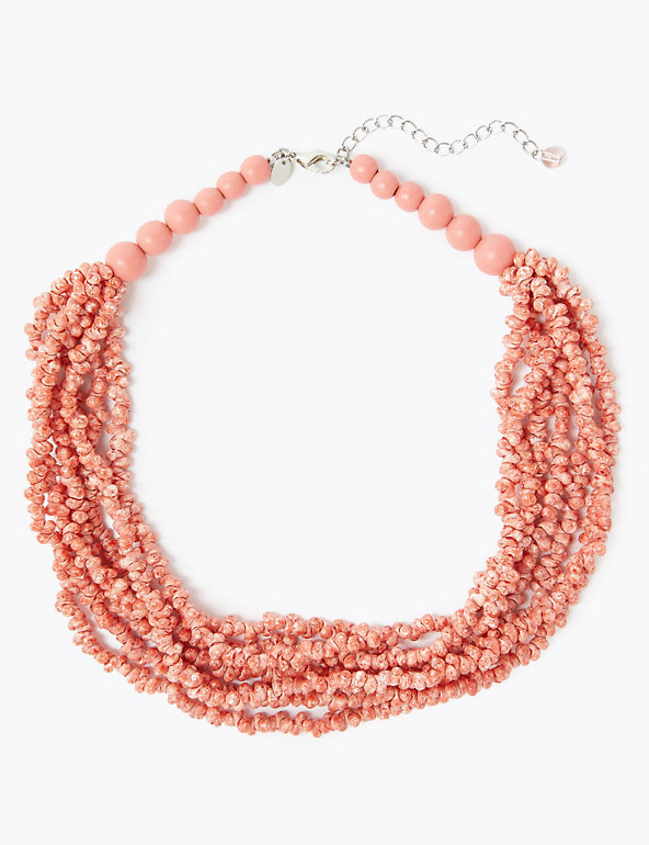 Beaded Shell Necklace Image 1 of 1