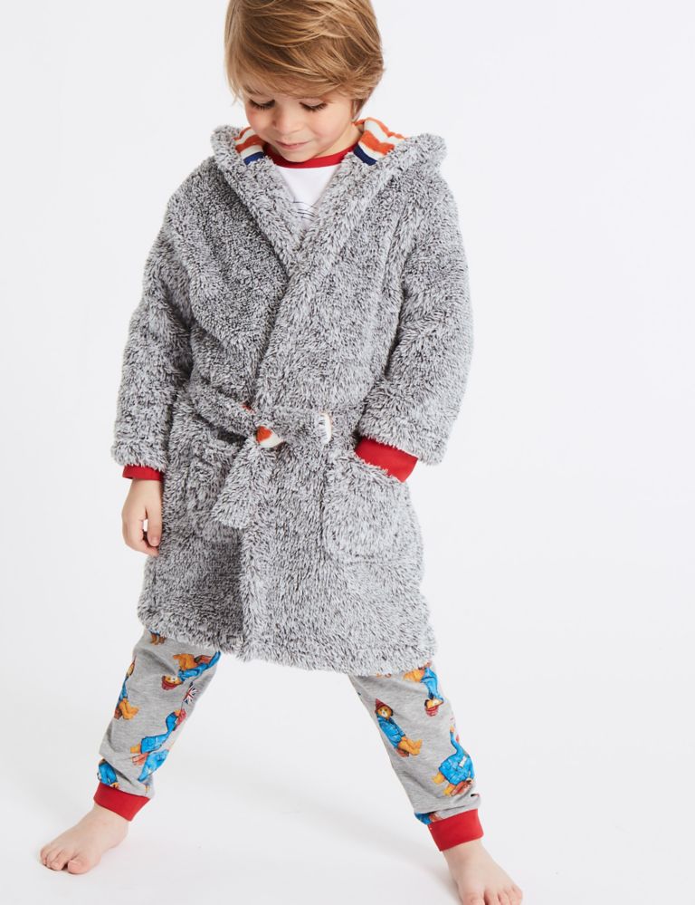 Bear Dressing Gown with Belt (1-8 Years) 1 of 6