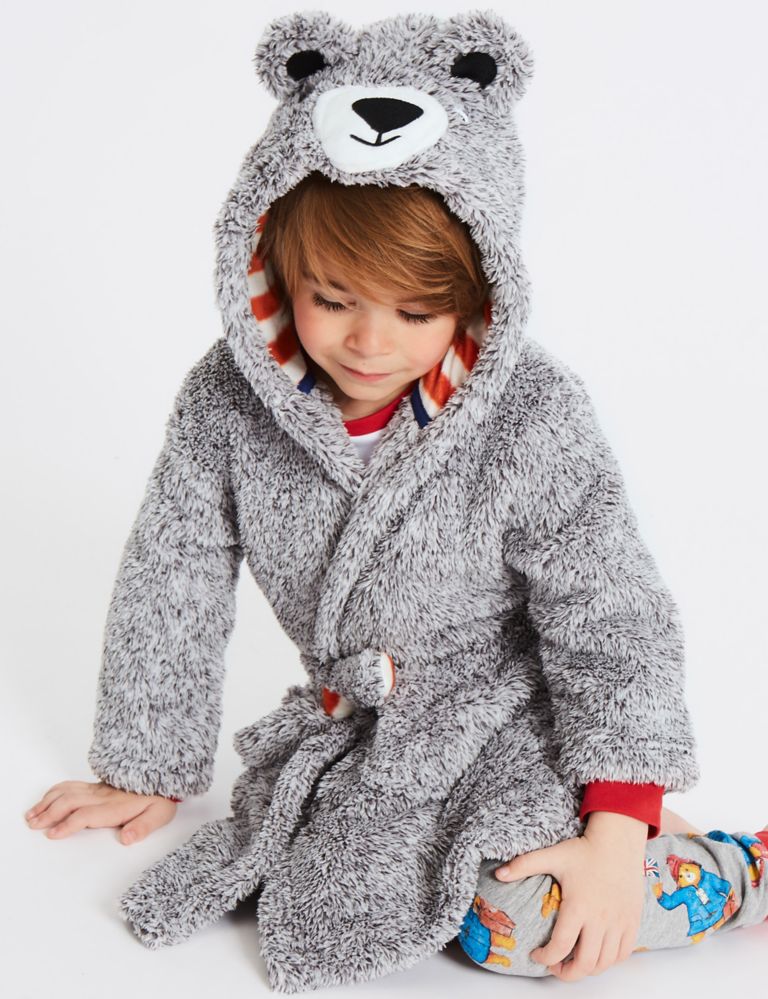 Bear Dressing Gown with Belt (1-8 Years) 4 of 6
