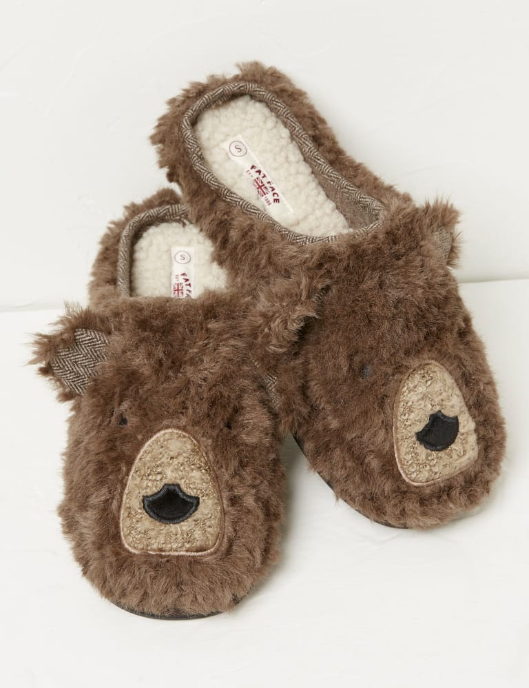Fat discount face slippers