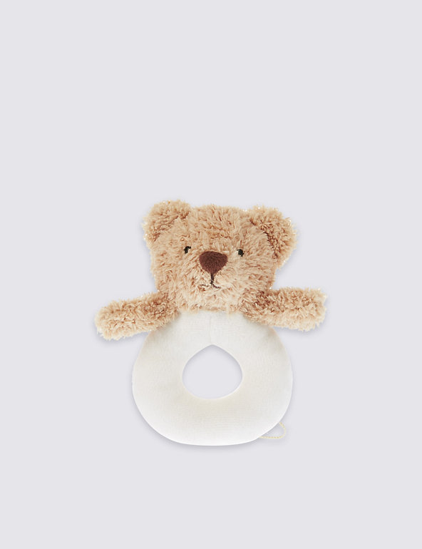 Bear Ring Rattle Image 1 of 2