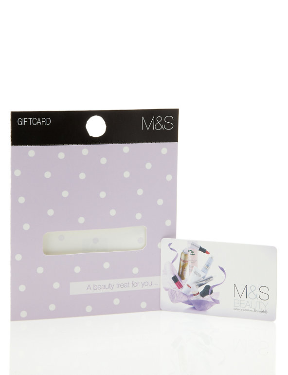 Beauty Products Gift Card Image 1 of 2