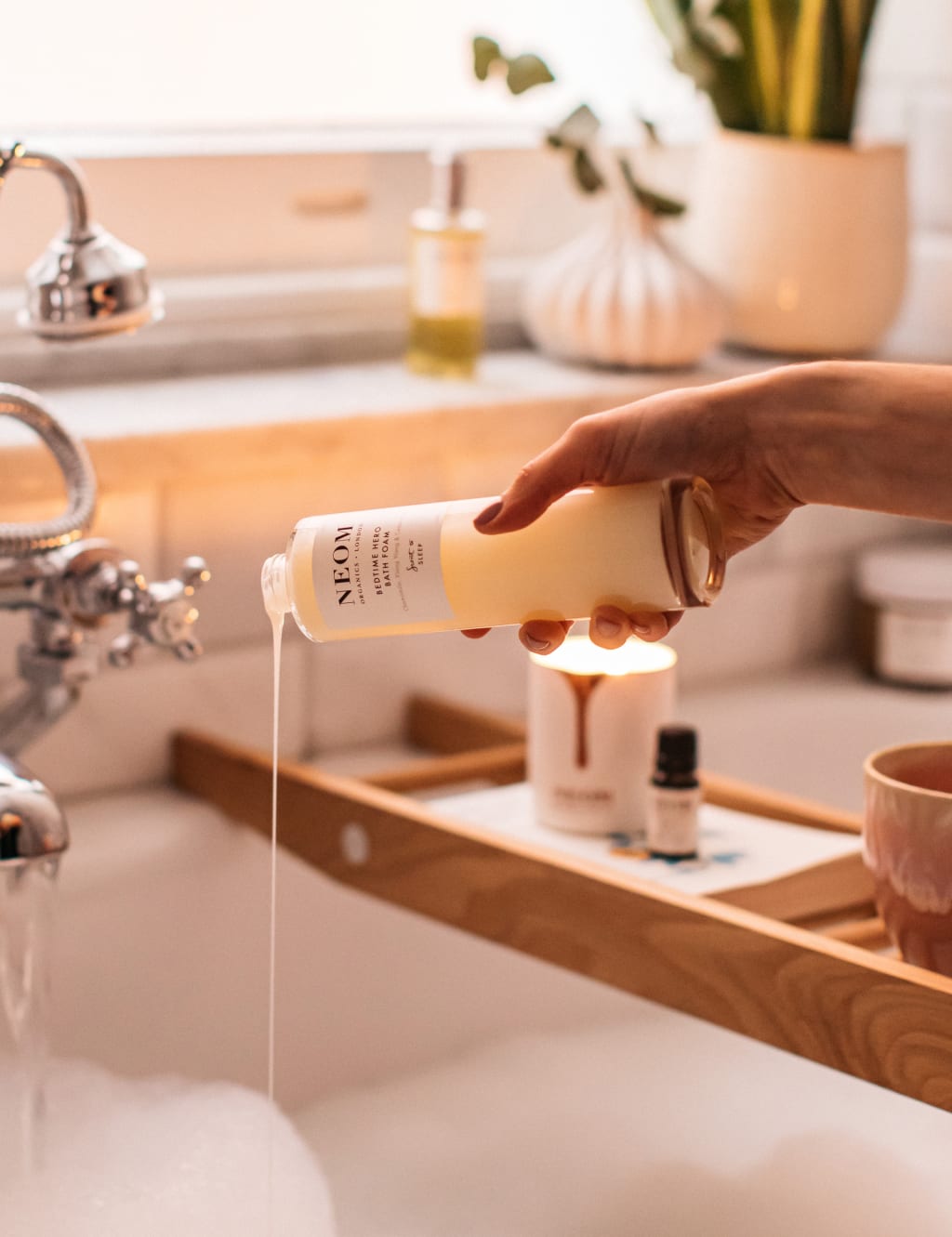 Bedtime Hero Bath Foam | Neom | M&S