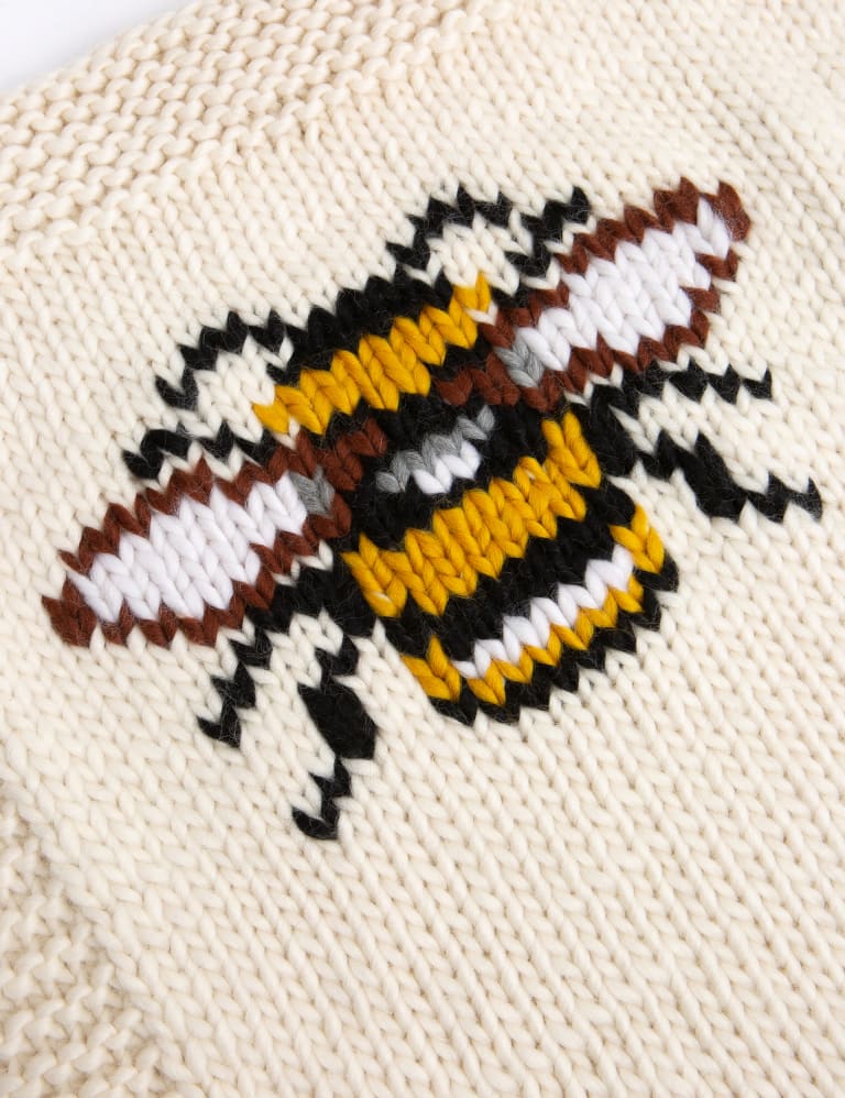 Bee blanket best sale knitting pattern