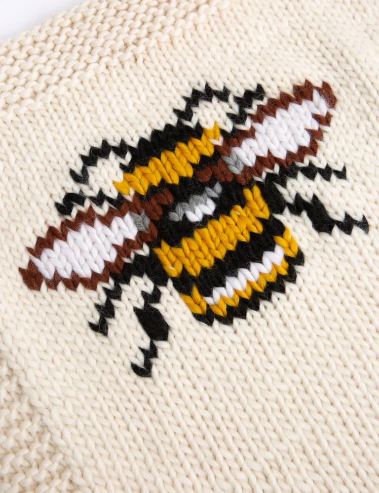 Bee Blanket Knitting Kit 3 of 3