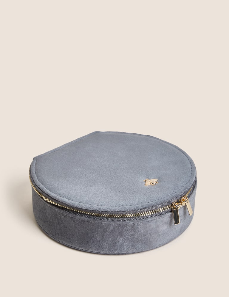 Bee Large Velvet Jewellery Box