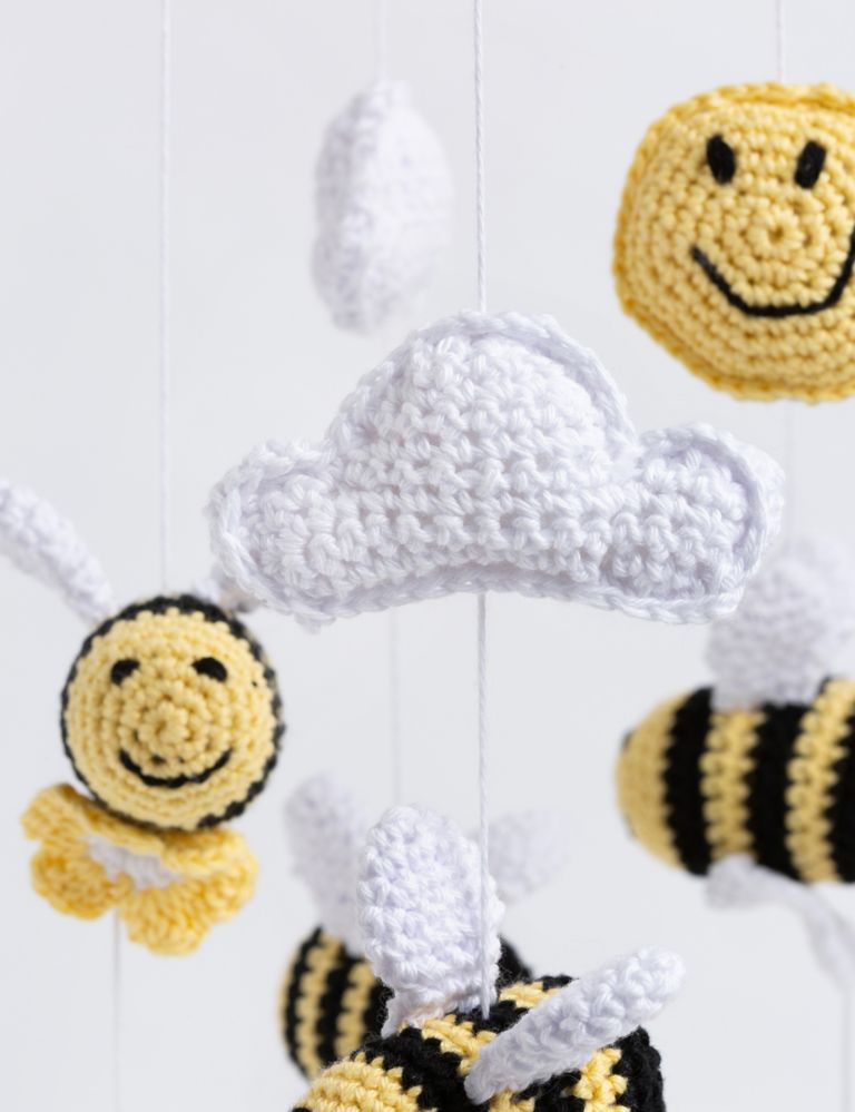 Bee Mobile Crochet Kit 3 of 4