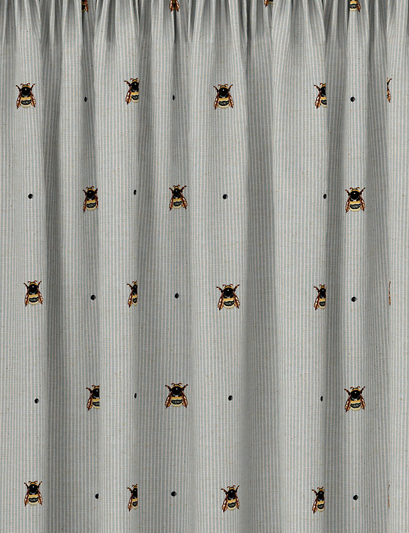 Bee Pencil Pleat Blackout Curtains M, Paris Curtains For Bedroom Uk