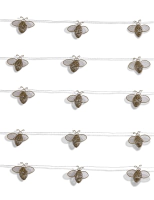 Bee Solar String Lights Image 2 of 4