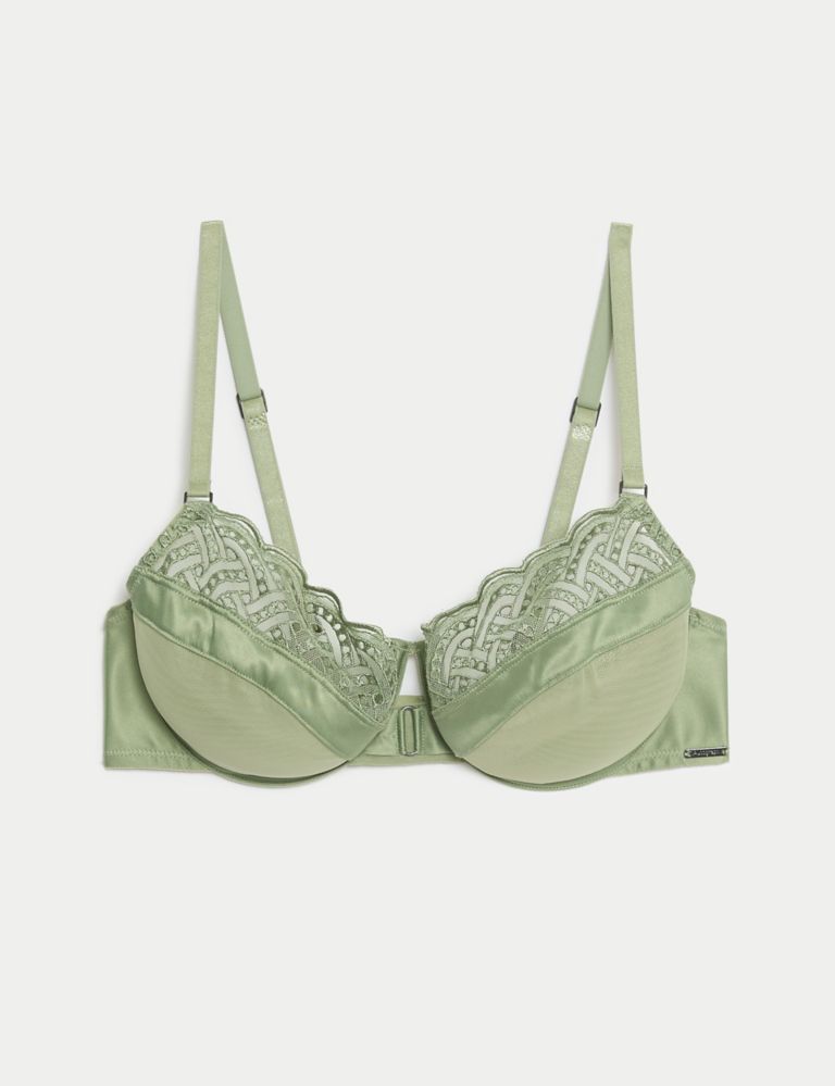 Belize Embroidery Wired Balcony Bra A-E 2 of 7